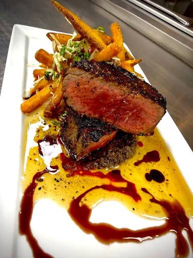 Cielo Restaurant signature dishes Sea Bass
Filet Mignon
Rack of Lamb